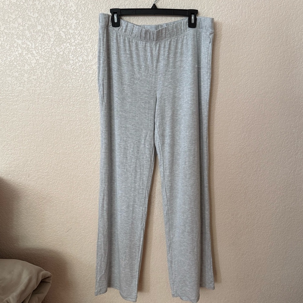Skims Heather Gray Lounge Pants
